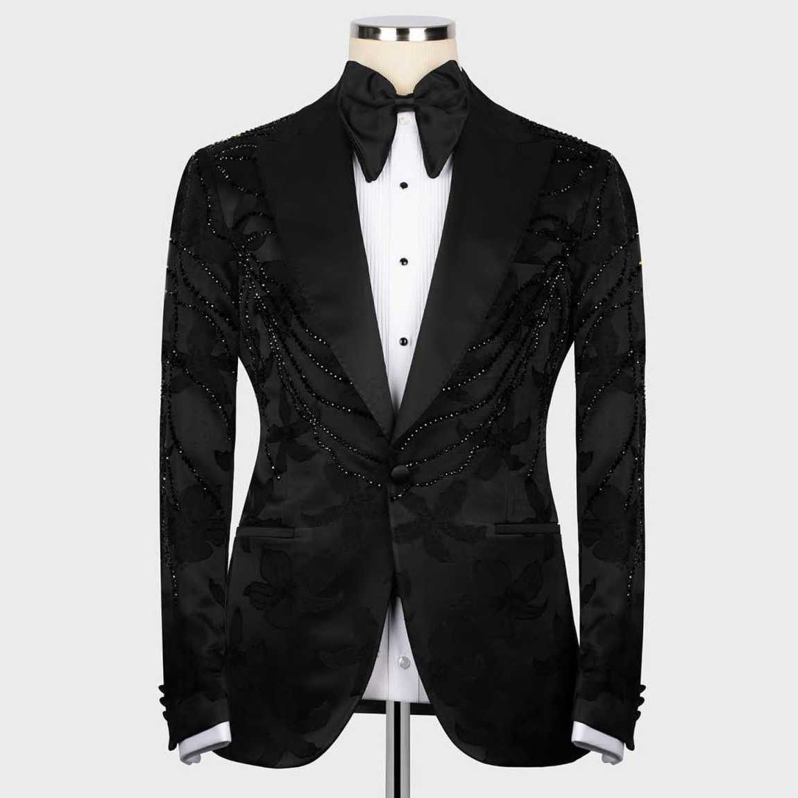 Men Formal Wear With Coat - Party Suit Fashion Show Wedding Men