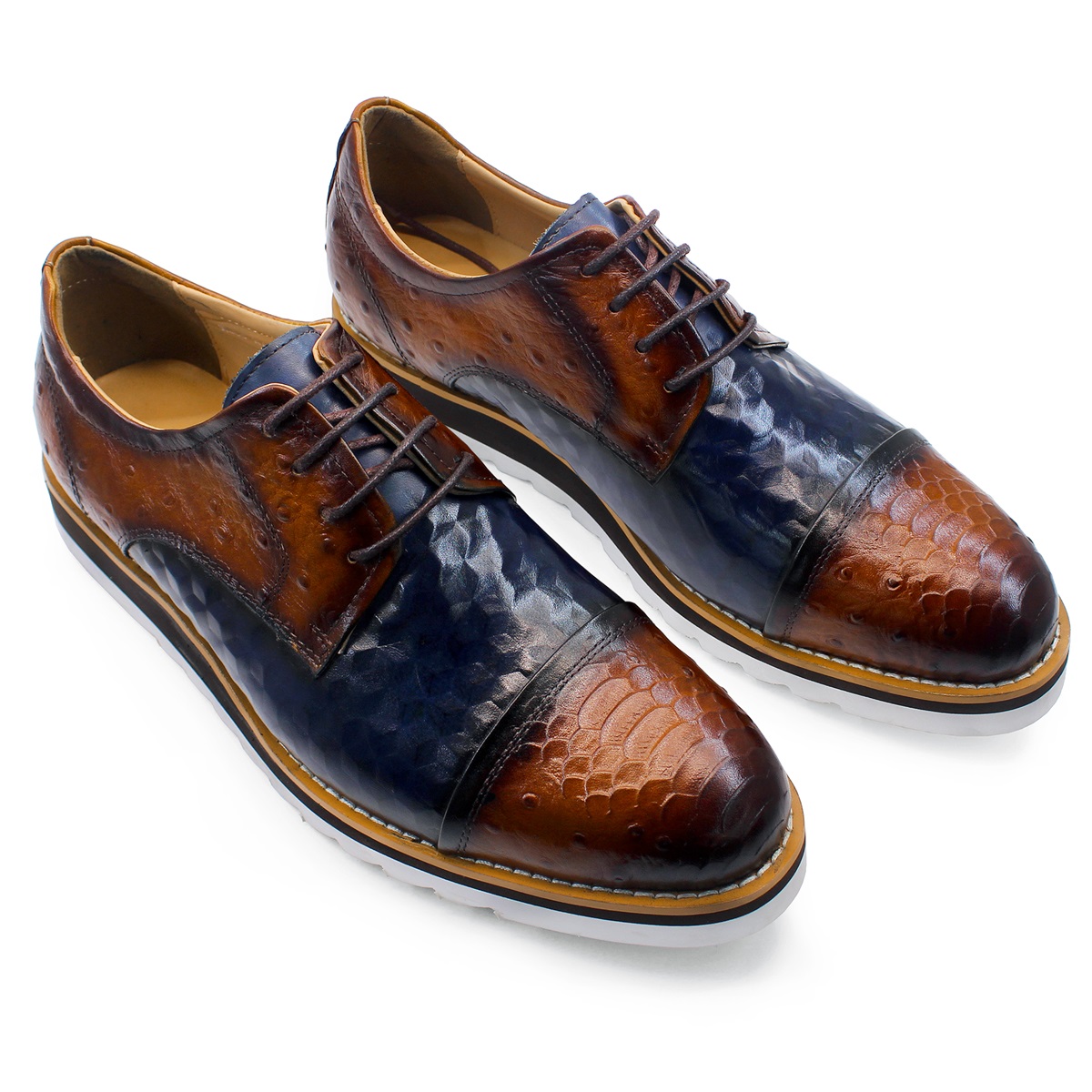 Luxury Men's Genuine Leather D - огляд і ціна Men Formal Wear With Sneakers