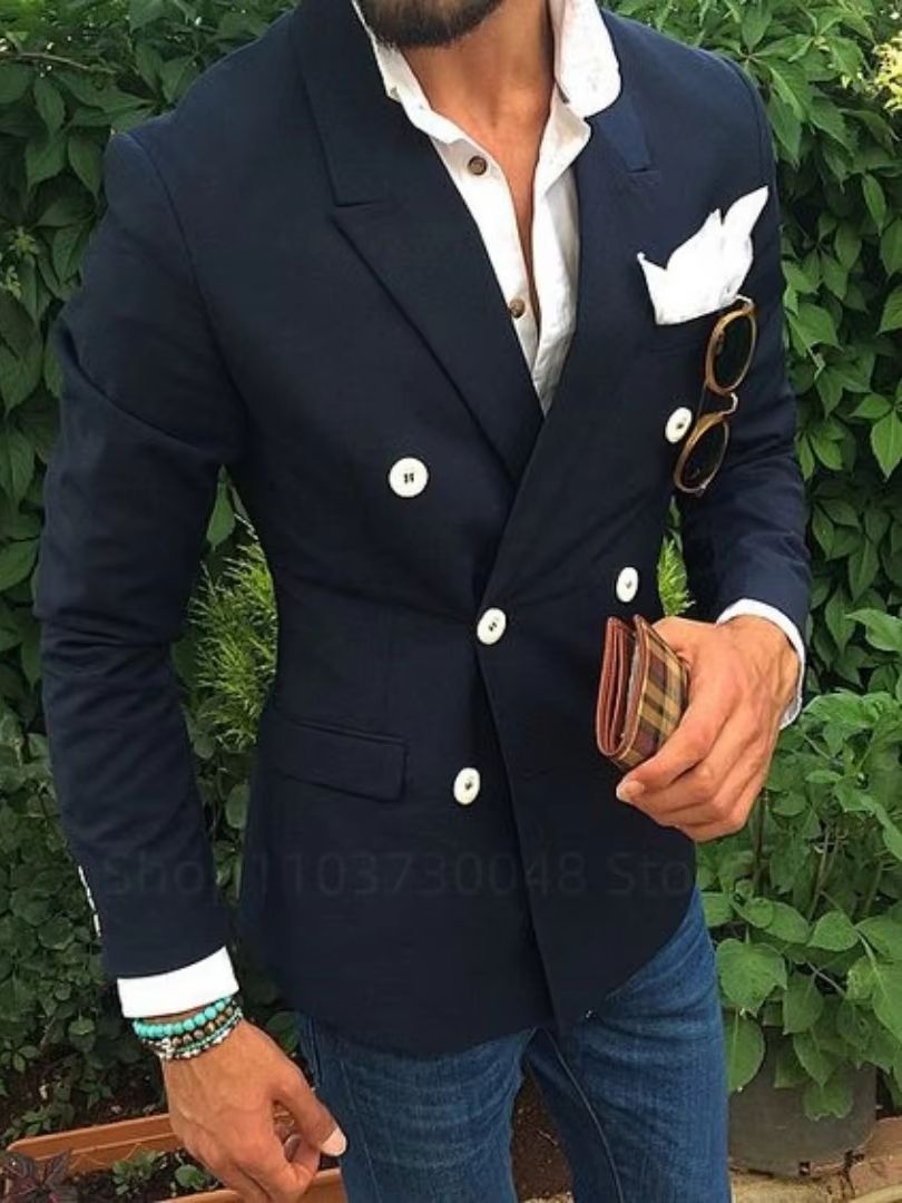 Wedding Men Suits 6XL Blazer B - огляд і ціна Men Formal Wear With Coat