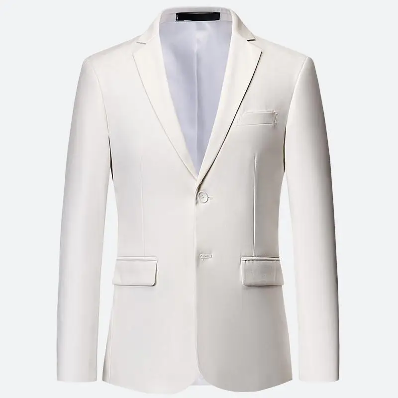 Men White Formal Jackets Two B - огляд і ціна Korean Men Formal Wear