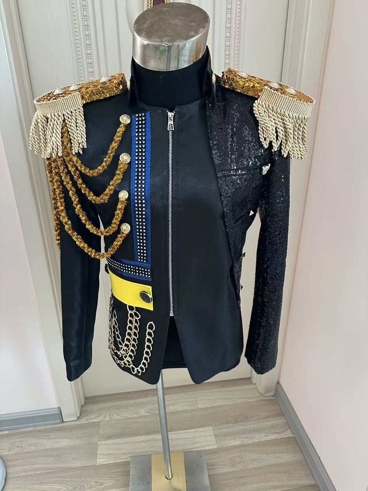 New Men Tassel Royal Jacket We - огляд і ціна Formal Wear For Men In Wedding