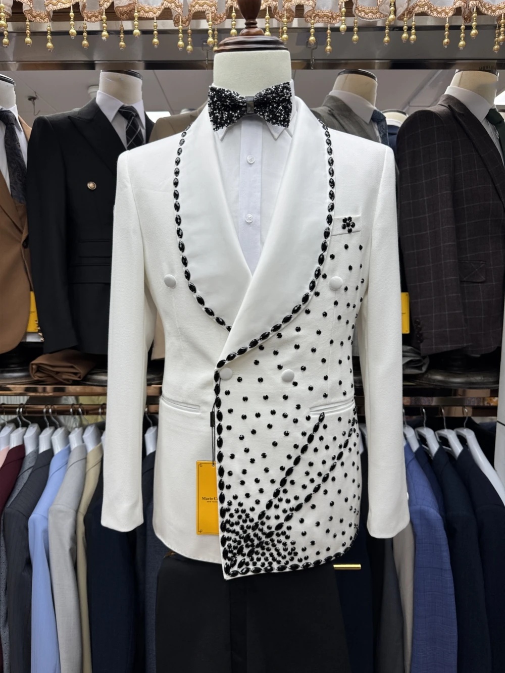 White Groom Men Suit Set 2 Pie - огляд і ціна Men Formal Wear With Coat