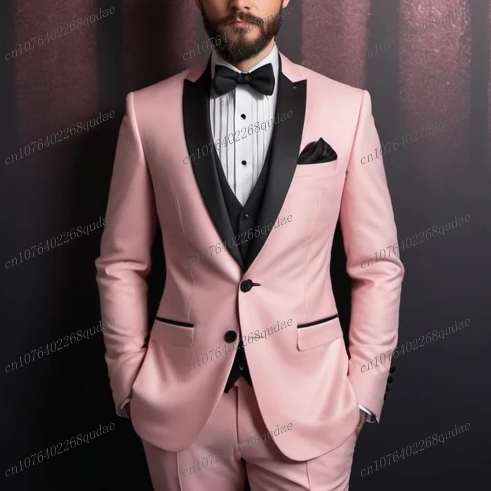 Purple And Black Formal Men Su - огляд і ціна Men Formal Wear Purple