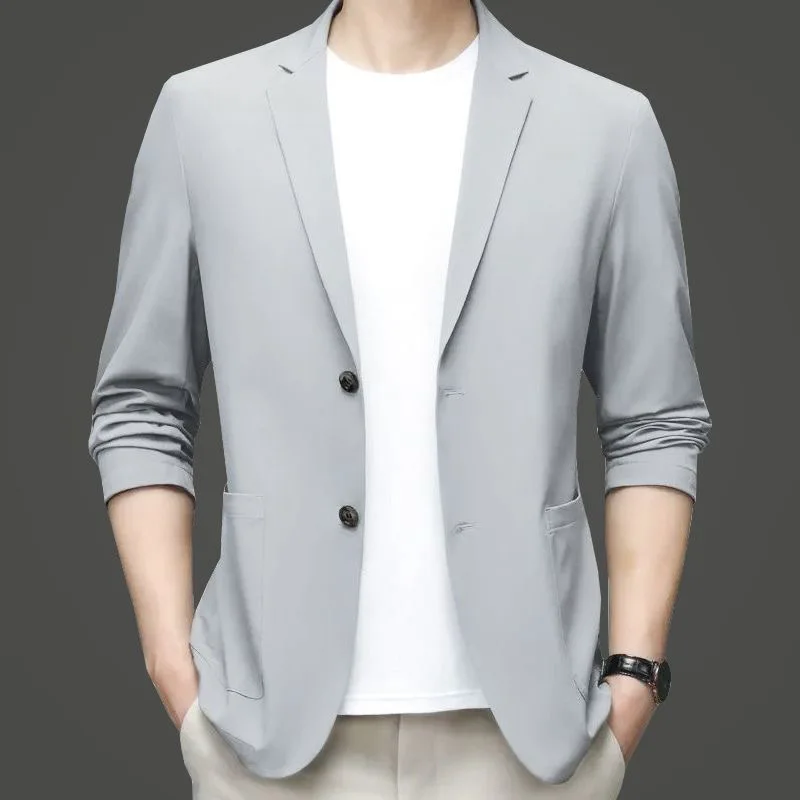 New Summer Men Thin Blazers Bu - огляд і ціна Men Formal Wear With Coat