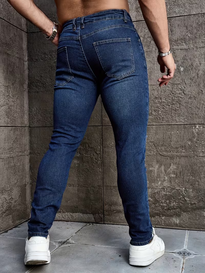 Men's Stretch Jeans - Suitable - огляд і ціна Men Formal Wear With Jeans