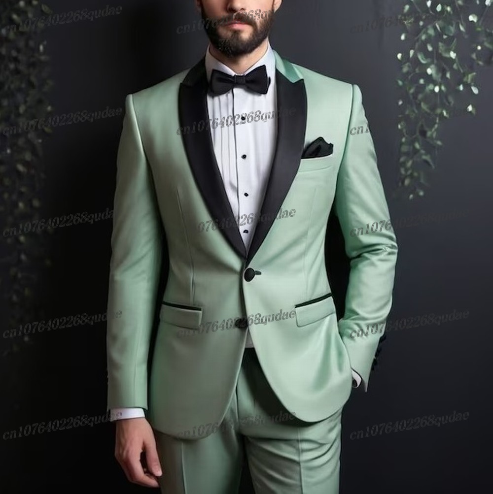 Black Collar Light Purple Form - огляд і ціна Men Formal Wear Purple