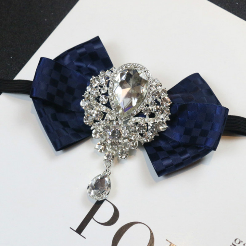 Men's Wedding Rhinestone Bow T - огляд і ціна Korean Men Formal Wear