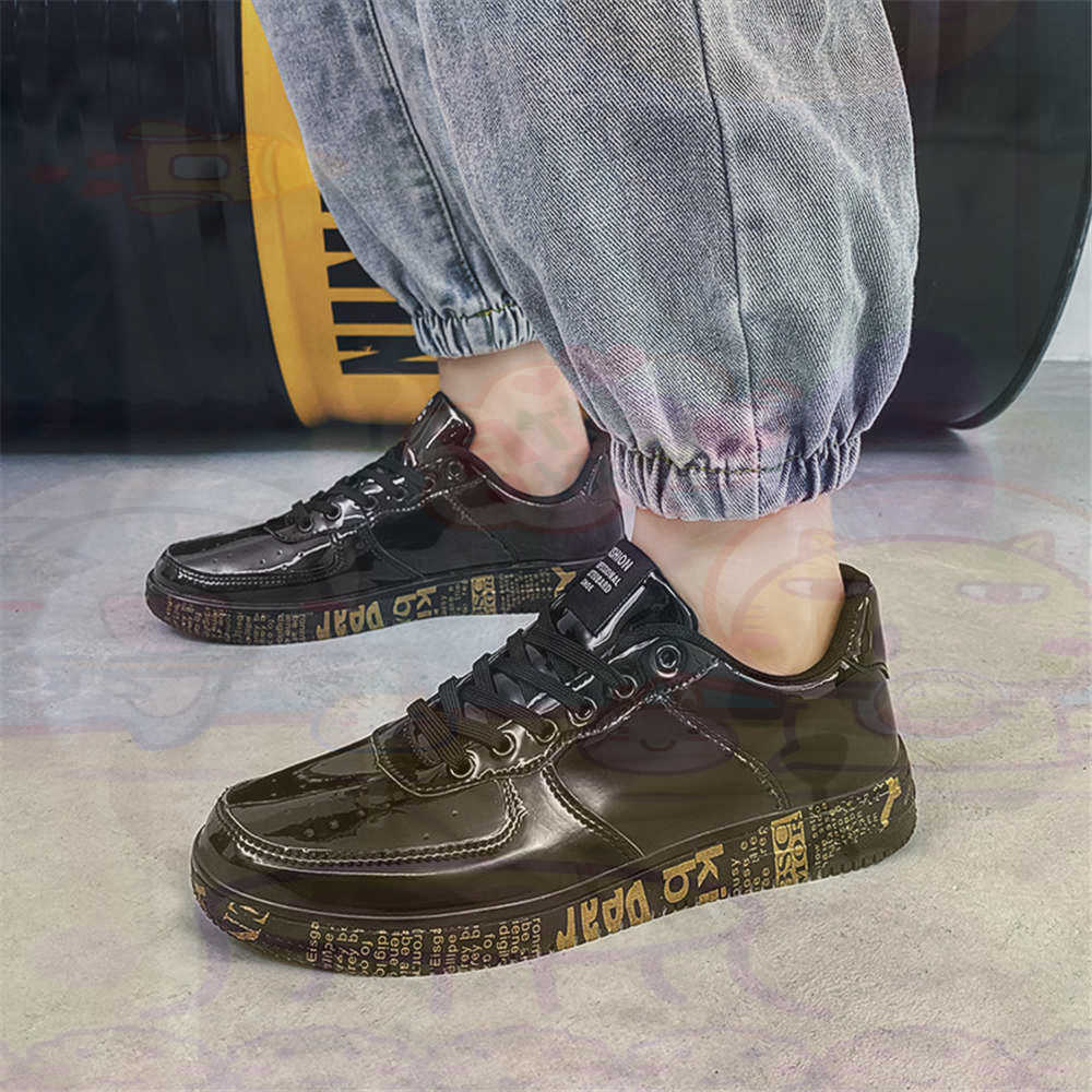 Round Foot Size 45 Sneakers Wh - огляд і ціна Men Formal Wear With Sneakers
