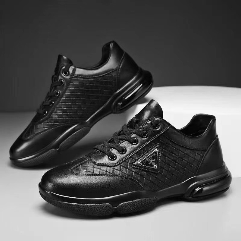New Men Leather Shoes Platform - огляд і ціна Men Formal Wear With Sneakers